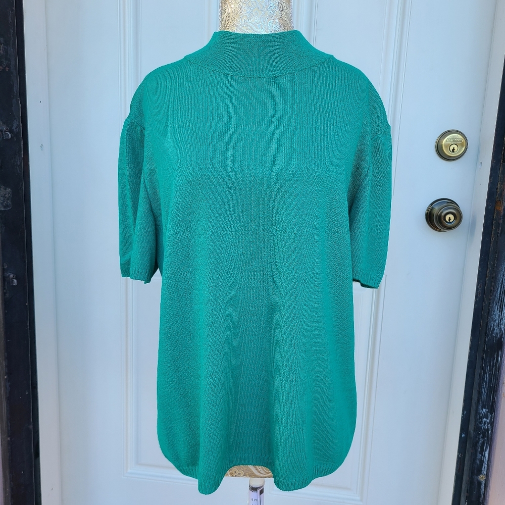 St. John Collection Knit Top Size Large